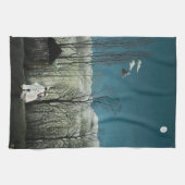 アンリルーソーカーニバル夕べ キッチンタオル (横)