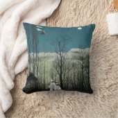 アンリルーソーカーニバル夕べ クッション (ブランケット)