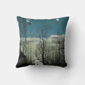 アンリルーソーカーニバル夕べ クッション (裏面)