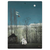 アンリルーソーカーニバル夕べ クリップボード (裏面)