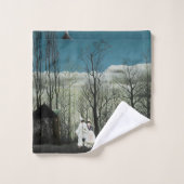 アンリルーソーカーニバル夕べ バスタオルセット (ウォッシュタオル)