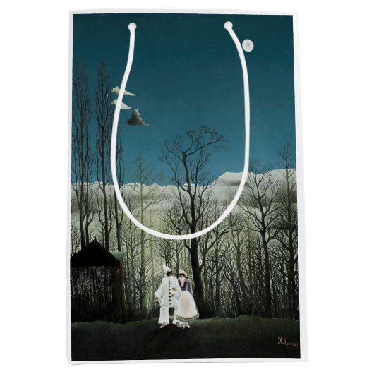 アンリルーソーカーニバル夕べ ミディアムペーパーバッグ (正面)