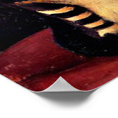 アンリルーソーポートレートオブモンシューX ポスター (角)