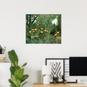 アンリルーソー絵画ス ポスター (ホームオフィス)