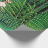 アンリルーソー – エキゾチックな森の中の女性歩く ラッピングペーパー (角)