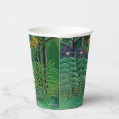 アンリルーソー – エキゾチックな森の中の女性歩く 紙コップ (右)