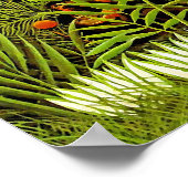 アンリルーソー – エキゾチックな風景ジャングルアート ポスター (角)