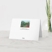 アンリルーソー – ザウォーターフォール カード (裏面)