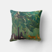 アンリルーソー – ザウォーターフォール クッション (裏面)