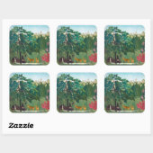 アンリルーソー – ザウォーターフォール スクエアシール (シート)