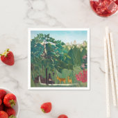 アンリルーソー – ザウォーターフォール スタンダードカクテルナプキン (インサイチュ)