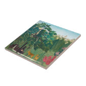 アンリルーソー – ザウォーターフォール タイル (側面)