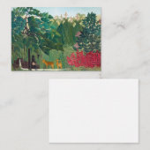 アンリルーソー – ザウォーターフォール ノートカード (正面/裏面)