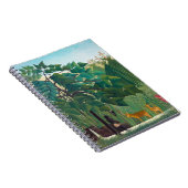 アンリルーソー – ザウォーターフォール ノートブック (右側)