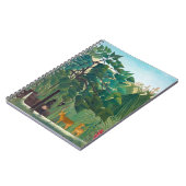 アンリルーソー – ザウォーターフォール ノートブック (左側)