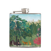 アンリルーソー – ザウォーターフォール フラスク (正面)