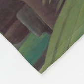 アンリルーソー – ザウォーターフォール フリースブランケット (角)