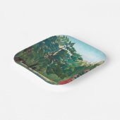 アンリルーソー – ザウォーターフォール ペーパープレート (傾斜あり)