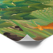 アンリルーソー – ザウォーターフォール ポスター (角)