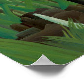 アンリルーソー – ザウォーターフォール ポスター (角)