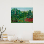 アンリルーソー – ザウォーターフォール ポスター (キッチン)