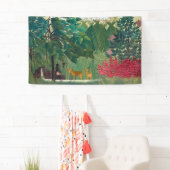 アンリルーソー – ザウォーターフォール 横断幕 (インサイチュ)