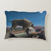 アンリルーソー – ザスリーピングジプシー アクセントクッション (裏面)