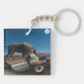 アンリルーソー – ザスリーピングジプシー キーホルダー (裏面)