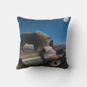 アンリルーソー – ザスリーピングジプシー クッション (裏面)