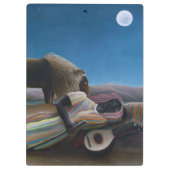 アンリルーソー – ザスリーピングジプシー クリップボード (裏面)