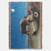 アンリルーソー – ザスリーピングジプシー スローブランケット (正面縦)