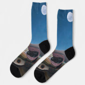 アンリルーソー – ザスリーピングジプシー ソックス (左)