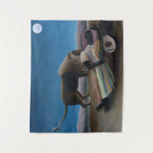 アンリルーソー – ザスリーピングジプシー タペストリー (正面)