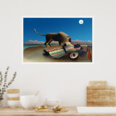 アンリルーソー – ザスリーピングジプシー ポスター (キッチン)