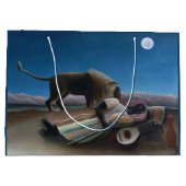 アンリルーソー – ザスリーピングジプシー ラージペーパーバッグ (裏面)