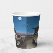 アンリルーソー – ザスリーピングジプシー 紙コップ (左)