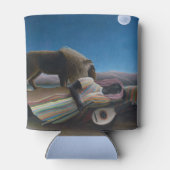 アンリルーソー – ザスリーピングジプシー 缶クーラー (裏面)