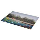 アンリルーソー – ザフラミンゴ カッティングボード (角)