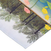 アンリルーソー – ザフラミンゴ ショートテーブルランナー (コーナー)