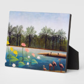 アンリルーソー – ザフラミンゴ フォトプラーク (側面)