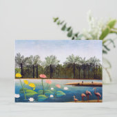 アンリルーソー – ザフラミンゴ 招待状 (スタンド正面)