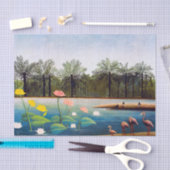 アンリルーソー – ザフラミンゴ 薄葉紙 (クラフト)