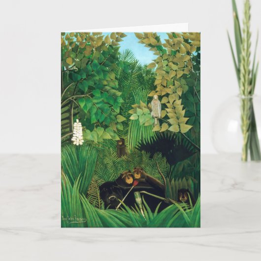 アンリルーソー – ザメリーイェスターズ カード (正面)