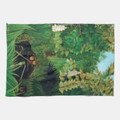 アンリルーソー – ザメリーイェスターズ キッチンタオル (横)