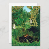 アンリルーソー – ザメリーイェスターズ サンキューカード (正面/裏面)