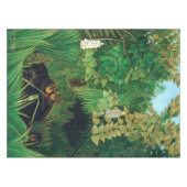 アンリルーソー – ザメリーイェスターズ テーブルクロス (正面(横))