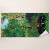 アンリルーソー – ザメリーイェスターズ ビーチタオル (正面)