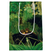 アンリルーソー – ザメリーイェスターズ ミディアムペーパーバッグ (裏面)