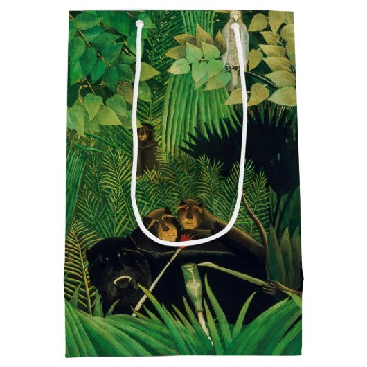 アンリルーソー – ザメリーイェスターズ ミディアムペーパーバッグ (裏面)