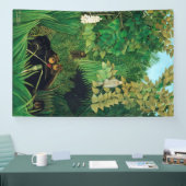 アンリルーソー – ザメリーイェスターズ 横断幕 (トレードショー)